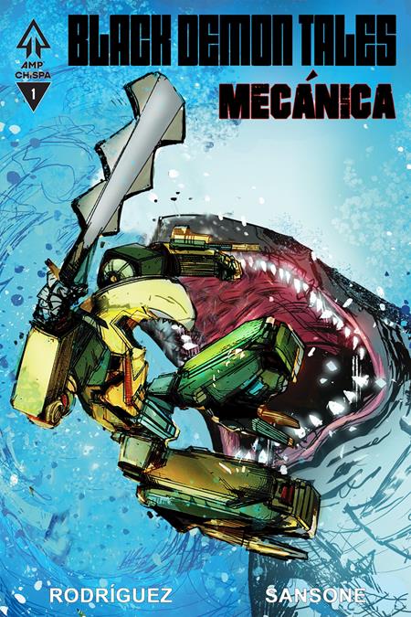 BLACK DEMON TALES MECANICA #1 (ONE SHOT) CVR B INC 1:10 HECTOR RODRIGUEZ III VAR (FREE)(NET) (MR)