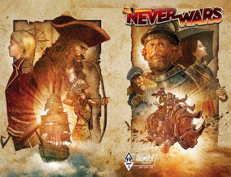 Weekly Pull list - NEVERWARS #3 (OF 8) CVR A ERWIN J ARROZA WRAPAROUND