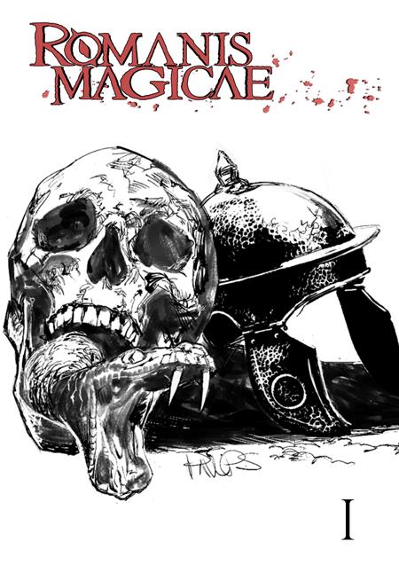 ROMANIS MAGICAE #1 (OF 4) CVR B PAUL PEART SMITH BLACK WHITE AND RED VAR