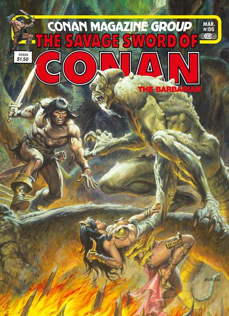 Weekly Pull list - SAVAGE SWORD OF CONAN THE ORIGINAL COMICS OMNIBUS HC VOL 06 REGULAR EDITION EARL NOREM (MR) Previously Offered Thru Diamond