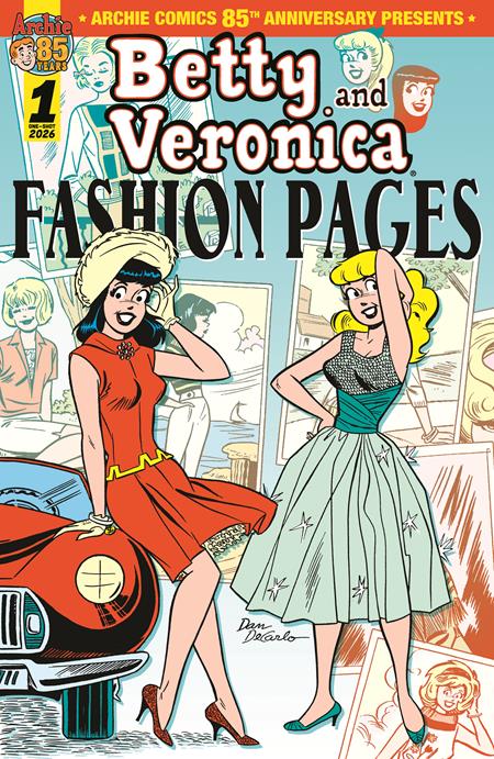  JUN200620261040 | ARCHIE COMICS 85TH ANNIVERSARY PRESENTS BETTY & VERONICA FASHION PAGES (ONE SHOT) CVR A DAN DECARLO PRE ORDER/ÖN SİPARİŞ [JUN26] | LUNAR  