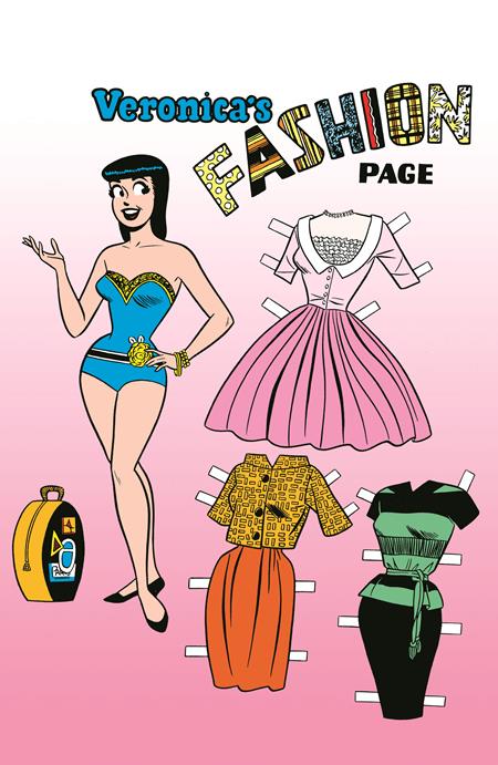  JUN200620261042 | ARCHIE COMICS 85TH ANNIVERSARY PRESENTS BETTY & VERONICA FASHION PAGES (ONE SHOT) CVR C DAN DECARLO VERONICA PIN UP VAR PRE ORDER/ÖN SİPARİŞ [JUN26] | LUNAR  