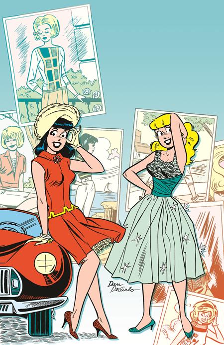  JUN200620261043 | ARCHIE COMICS 85TH ANNIVERSARY PRESENTS BETTY & VERONICA FASHION PAGES (ONE SHOT) CVR D DAN DECARLO FOIL FULL ART VAR PRE ORDER/ÖN SİPARİŞ [JUN26] | LUNAR  