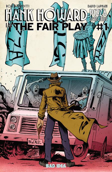 HANK HOWARD PIZZA DETECTIVE THE FAIR PLAY #1 (ONE SHOT) CVR C JAKE BAKER VAR