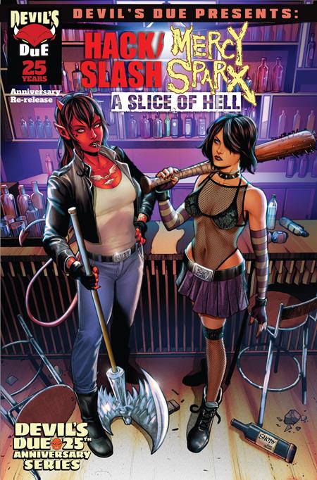 Weekly Pull list - DEVILS DUE PRESENTS HACK SLASH MERCY SPARX #1 (ONE SHOT) CVR C RENAN SHODY VAR (MR)