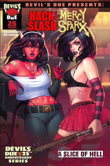 Weekly Pull list - DEVILS DUE PRESENTS HACK SLASH MERCY SPARX #1 (ONE SHOT) CVR D SONIA MATAS VAR (MR)