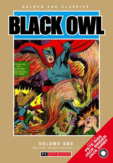Weekly Pull list - GOLDEN AGE CLASSICS THE BLACK OWL HC VOL 01