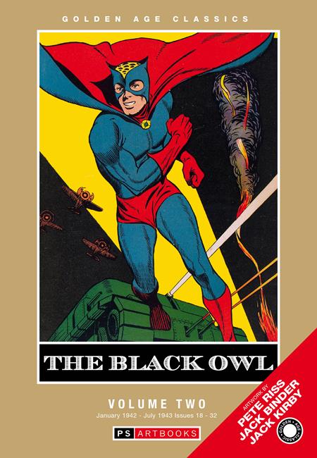 Weekly Pull list - GOLDEN AGE CLASSICS THE BLACK OWL HC VOL 02