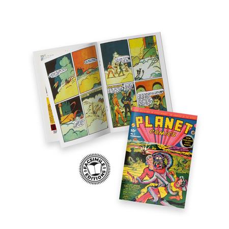 Weekly Pull list - PS ARTBOOKS PLANET COMICS #2 FACSIMILE EDITION