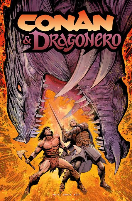 Weekly Pull list - CONAN AND DRAGONERO #4 (OF 7) CVR D PATCH ZIRCHER FOIL VAR (MR)