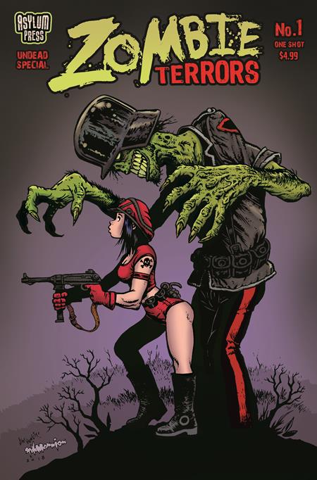 ZOMBIE TERROR #1 UNDEAD SPECIAL (ONE SHOT) CVR B STEVE MANNION VAR (MR)