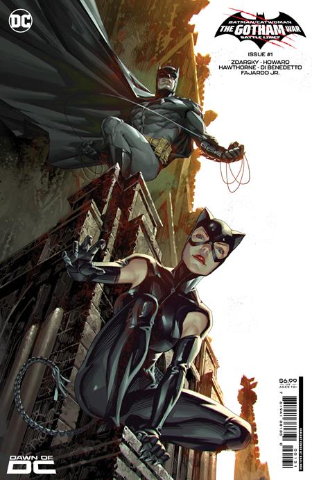 BATMAN CATWOMAN THE GOTHAM WAR BATTLE LINES #1 (ONE SHOT) CVR C KAEL NGU CARD STOCK VAR