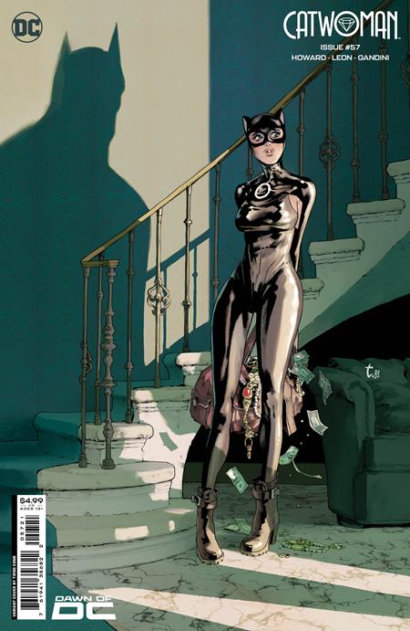 CATWOMAN #57 CVR B TIRSO CONS CARD STOCK VAR (BATMAN CATWOMAN THE GOTHAM WAR)