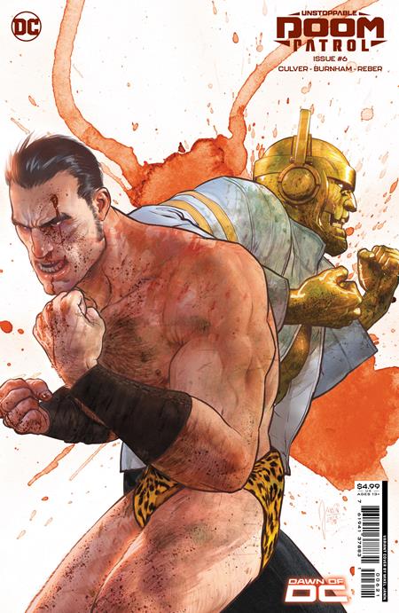 UNSTOPPABLE DOOM PATROL #6 (OF 7) CVR B MIKEL JANIN CARD STOCK VAR