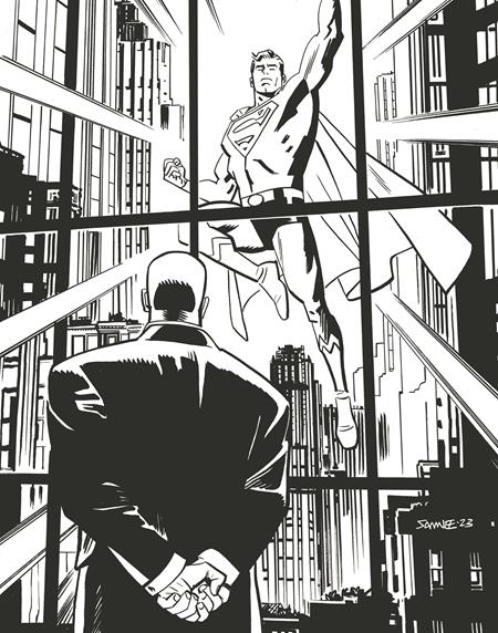 SUPERMAN THE LAST DAYS OF LEX LUTHOR #2 (OF 3) CVR B CHRIS SAMNEE VAR CANCELLED