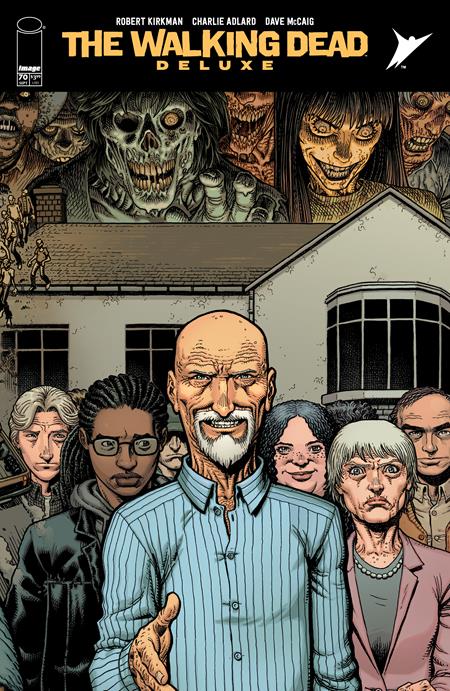 WALKING DEAD DELUXE #70 CVR E ARTHUR ADAMS & DAVE MCCAIG VAR