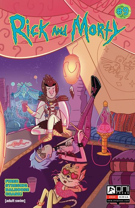 RICK AND MORTY #9 CVR C GINA ALLNATT VAR (MR)