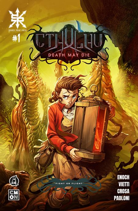 CTHULHU DEATH MAY DIE #1 (OF 4) CVR B RICCARDO CROSA & GIORGIA LANZA VAR (MR)