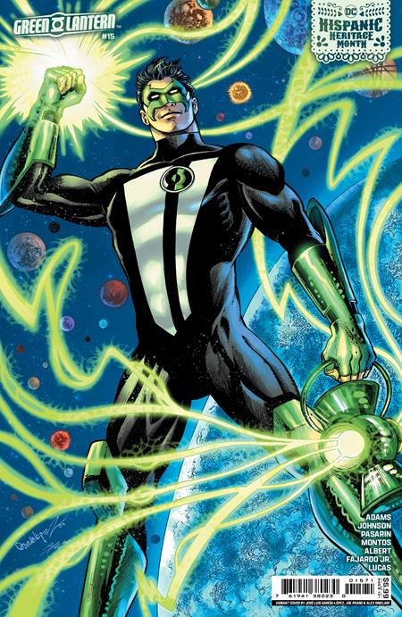 GREEN LANTERN #15 CVR E JOSE LUIS GARCIA-LOPEZ & JOE PRADO HISPANIC HERITAGE MONTH CARD STOCK VAR (ABSOLUTE POWER)