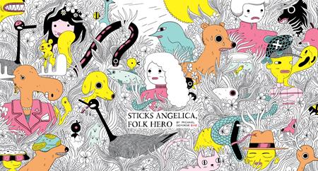STICKS ANGELICA FOLK HERO HC
