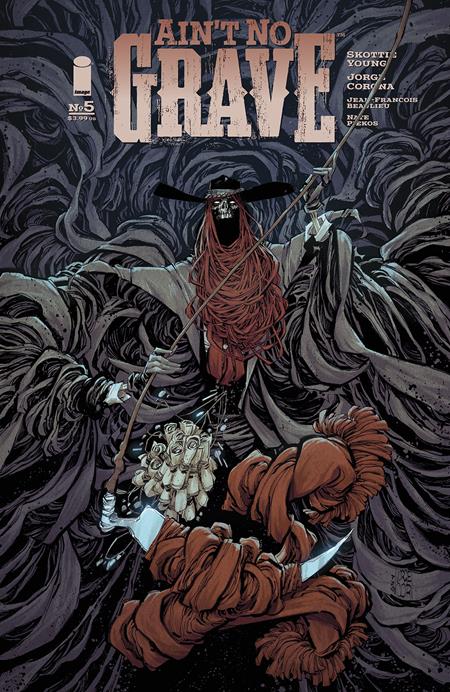 AINT NO GRAVE #5 (OF 5) CVR A JORGE CORONA (MR) previously FOCd on 8-12-24