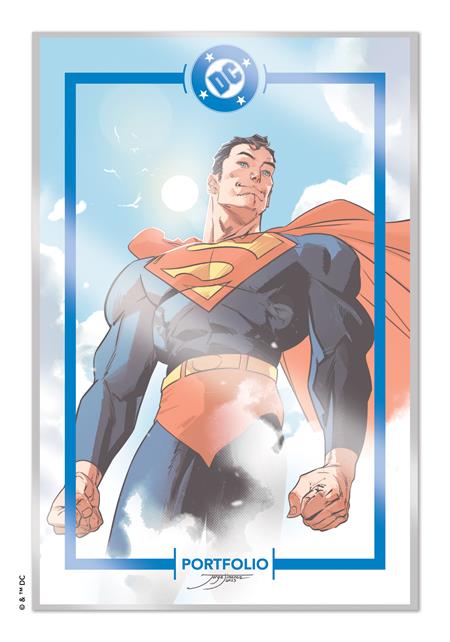 Weekly Pull list - DC PORTFOLIO OF JORGE JIMENEZ SUPERMAN 8 PRINT SET