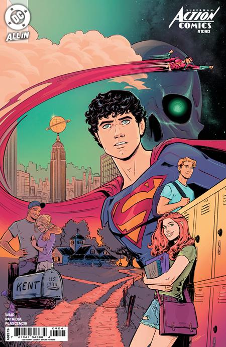 ACTION COMICS #1090 CVR D INC 1:25 SKYLAR PATRIDGE CARD STOCK VAR