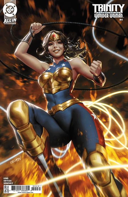 Weekly Pull list - TRINITY DAUGHTER OF WONDER WOMAN #4 (OF 6) CVR B DERRICK CHEW CARD STOCK VAR