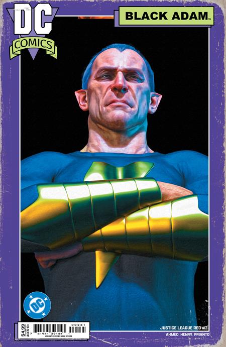JUSTICE LEAGUE RED #2 (OF 6) CVR C MARK SPEARS CARD STOCK VAR