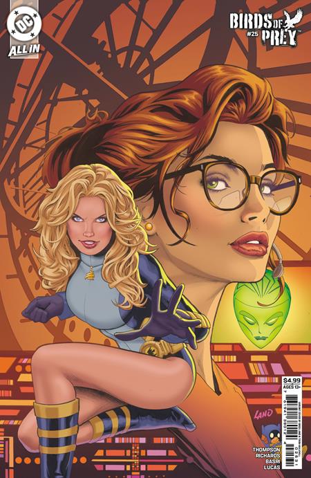 Weekly Pull list - BIRDS OF PREY #25 CVR C GREG LAND CARD STOCK VAR