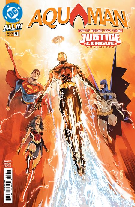 Weekly Pull list - AQUAMAN #9 CVR A JOHN TIMMS