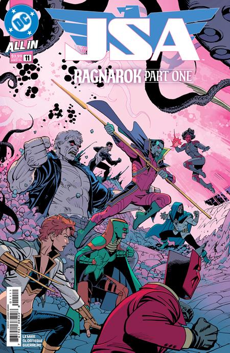 Weekly Pull list - JSA #11 CVR A LEONARDO ROMERO