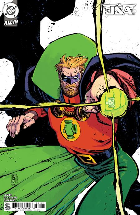 Weekly Pull list - JSA #11 CVR B JORGE CORONA CARD STOCK VAR