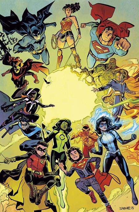 NEW HISTORY OF THE DC UNIVERSE #4 (OF 4) CVR A CHRIS SAMNEE - PRE ORDER/ÖN SİPARİŞ [JUL25]