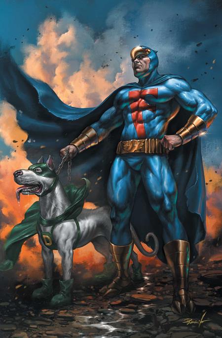 BLUE FALCON & DYNOMUTT #1 CVR K LUCIO PARRILLO LTD VIRGIN VAR