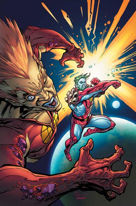 CAPTAIN PLANET #6 CVR E CHAD HARDIN METAL VIRGIN VAR