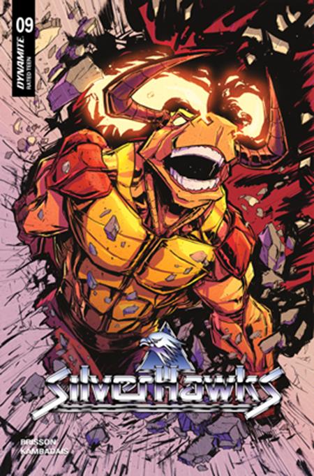 Weekly Pull list - SILVERHAWKS #9 CVR G INC 1:10 DAVID COUSENS BATTLE DAMAGE ORIGINAL VAR