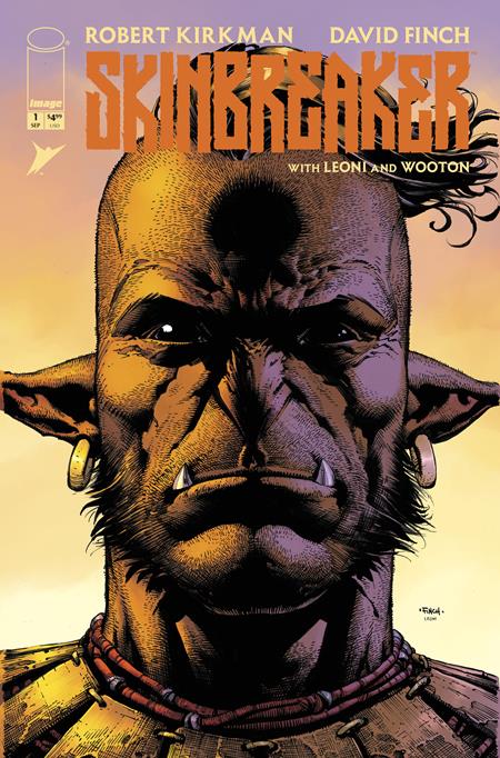SKINBREAKER #1 CVR B DAVID FINCH PORTRAIT VAR (MR) - PRE ORDER/ÖN SİPARİŞ [JUL25]