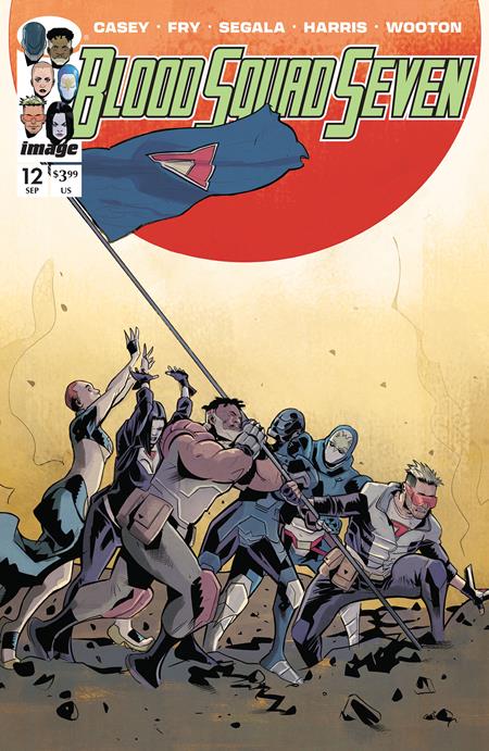 BLOOD SQUAD SEVEN #12 CVR A PAUL FRY (MR) - PRE ORDER/ÖN SİPARİŞ [JUL25]