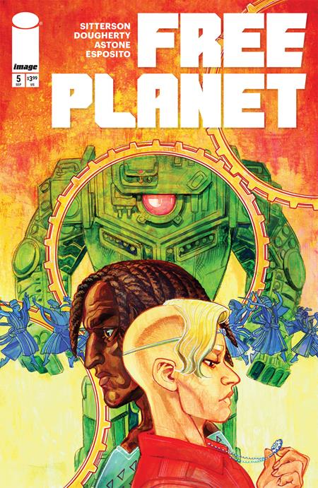 Weekly Pull list - FREE PLANET #5 CVR B JED DOUGHERTY GREEN VAR