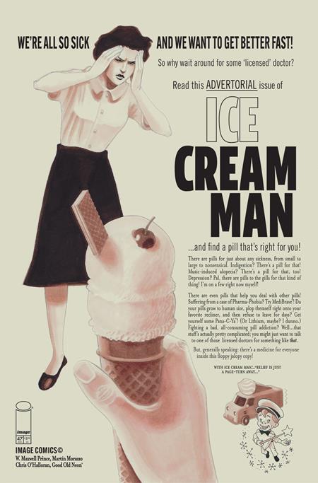 ICE CREAM MAN #47 CVR A MARTIN MORAZZO & CHRIS OHALLORAN (MR) - PRE ORDER/ÖN SİPARİŞ [JUL25]