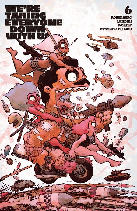 WERE TAKING EVERYONE DOWN WITH US #6 (OF 6) CVR B JESSE LONERGAN VAR (MR) - PRE ORDER/ÖN SİPARİŞ [JUL25]