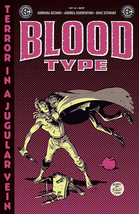 Weekly Pull list - EC BLOOD TYPE #4 (OF 4) CVR C INC 1:10 ALBERT MONTEYS EC HOMAGE VAR