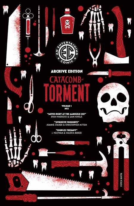 EC CATACOMB OF TORMENT #3 CVR E INC 1:50 PATRICIA MARTIN EC ARCHIVE EDITION VAR