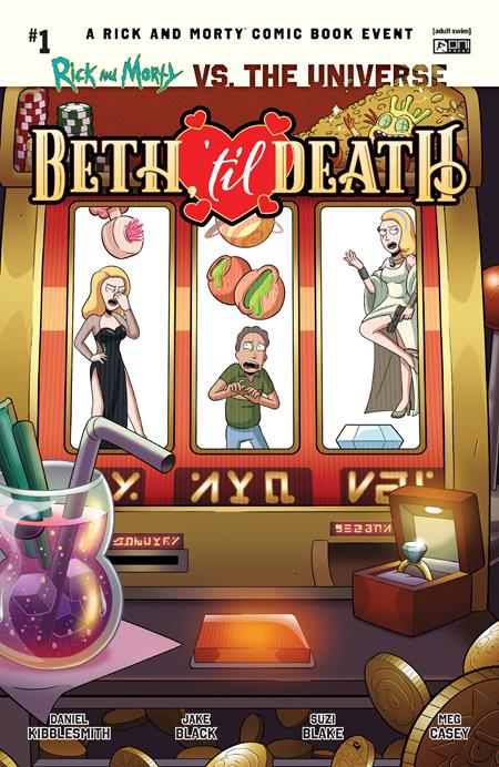 Weekly Pull list - RICK AND MORTY VS THE UNIVERSE BETH TIL DEATH #1 (ONE SHOT) CVR E INC 1:50 SUZI BLAKE PRIME VAR