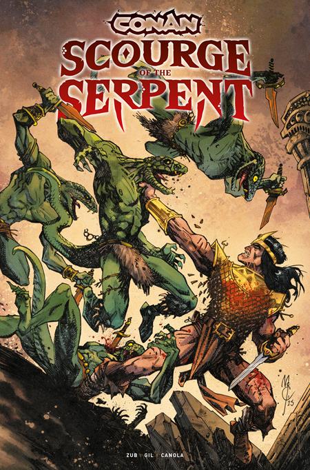 Weekly Pull list - CONAN THE BARBARIAN SCOURGE OF THE SERPENT #1 (OF 4) CVR B JOHN MCCREA VAR (MR)
