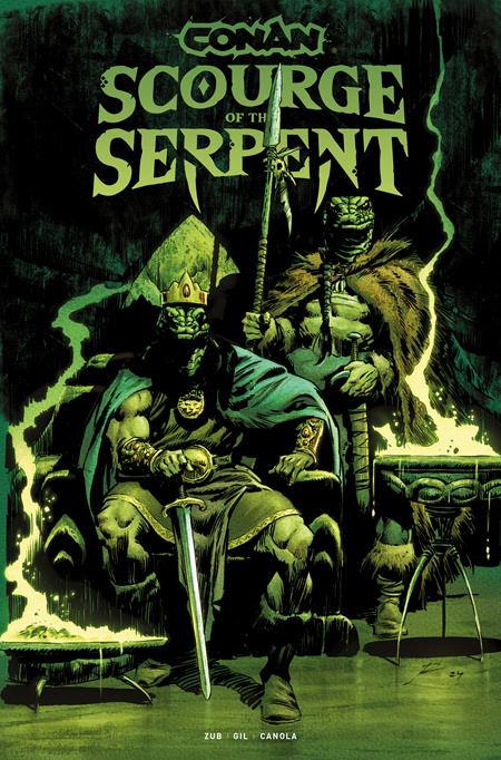 Weekly Pull list - CONAN THE BARBARIAN SCOURGE OF THE SERPENT #1 (OF 4) CVR G ROBERTO DE LA TORRE GLOW IN THE DARK VAR (MR)