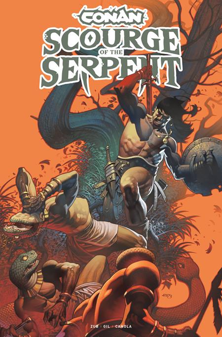 Weekly Pull list - CONAN THE BARBARIAN SCOURGE OF THE SERPENT #1 (OF 4) CVR E CHRIS STEVENS VAR (MR)