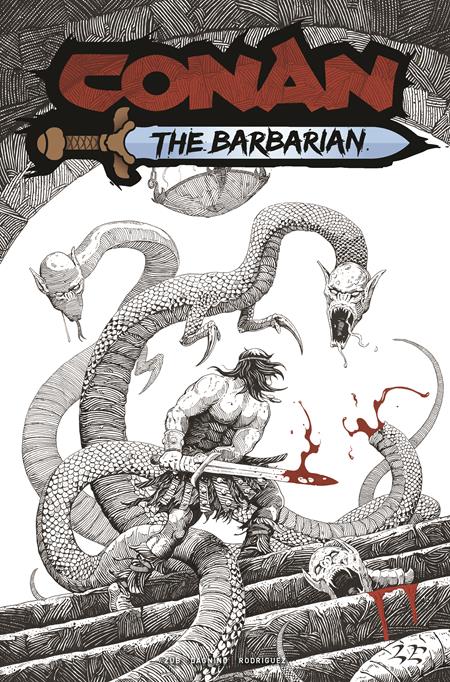 Weekly Pull list - CONAN THE BARBARIAN #24 CVR B LUKE EIDENSCHINK VAR (MR)