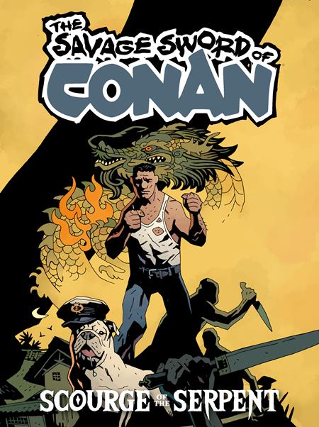 SAVAGE SWORD OF CONAN #10 CVR C MIKE MIGNOLA FOIL TRADE VAR (MR)